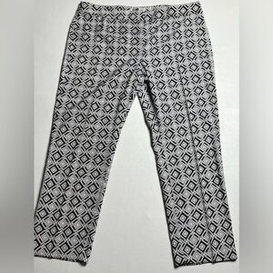 Kasper | NWT Black/White Kristi Slim Fit Pants
